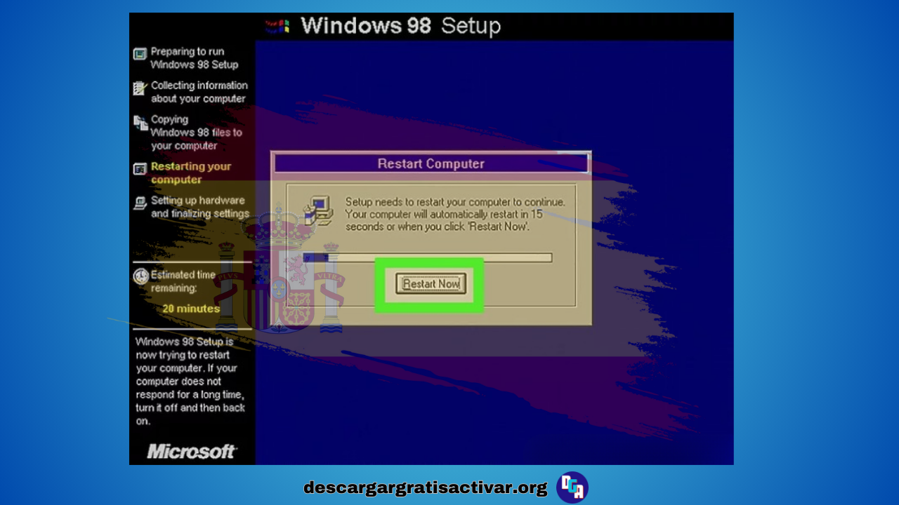 Windows 98 Setup