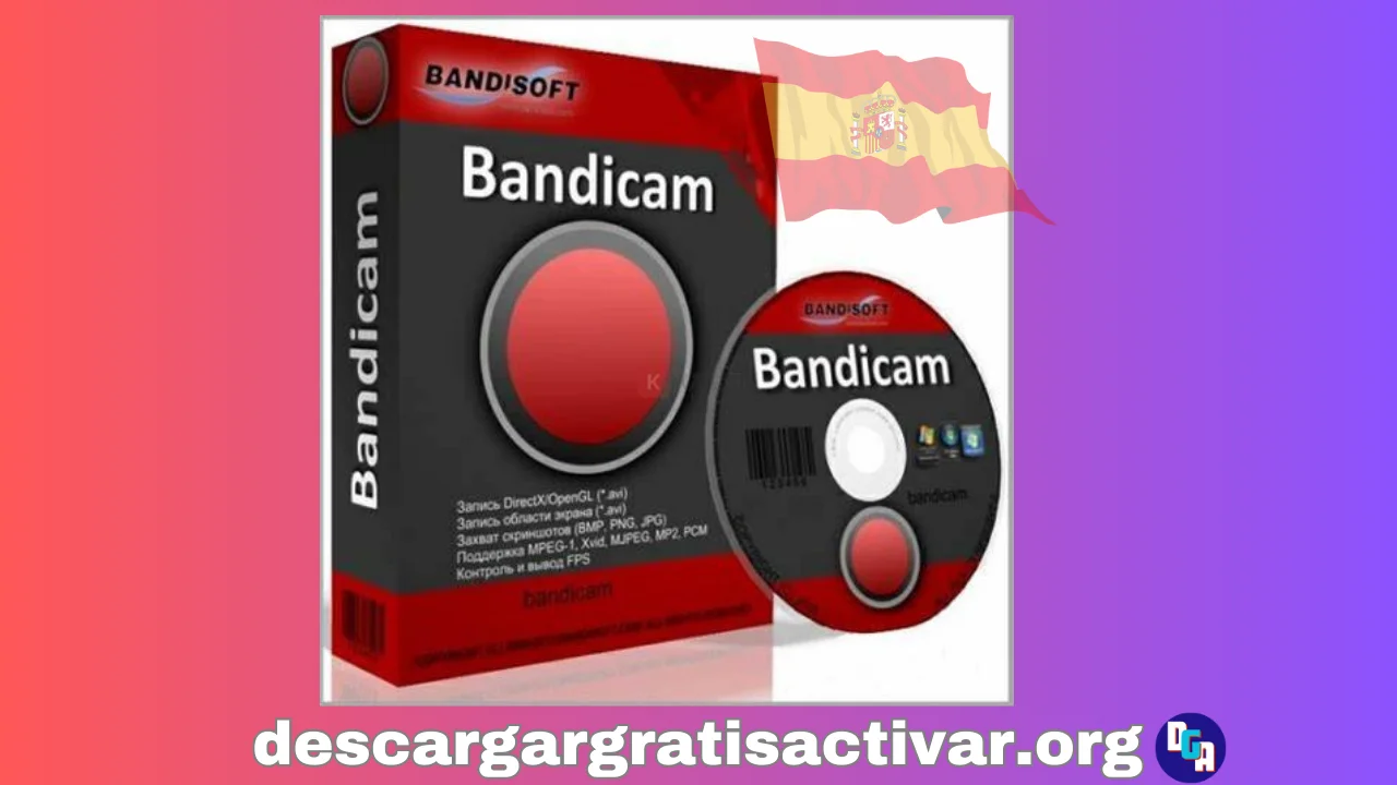 Aplicación de grabación de pantalla para PC Bandicam